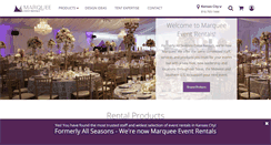 Desktop Screenshot of marqueerents.com